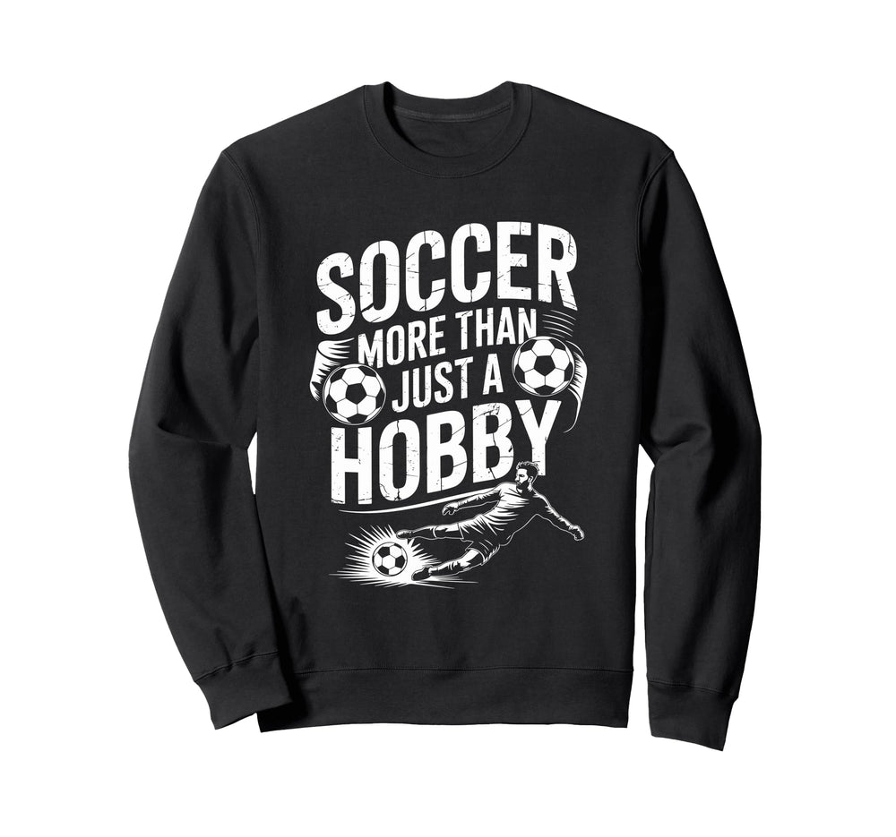 Goal Keeper And Soccer Coach Soccer Sweatshirt - Minimalist Print Unisex
