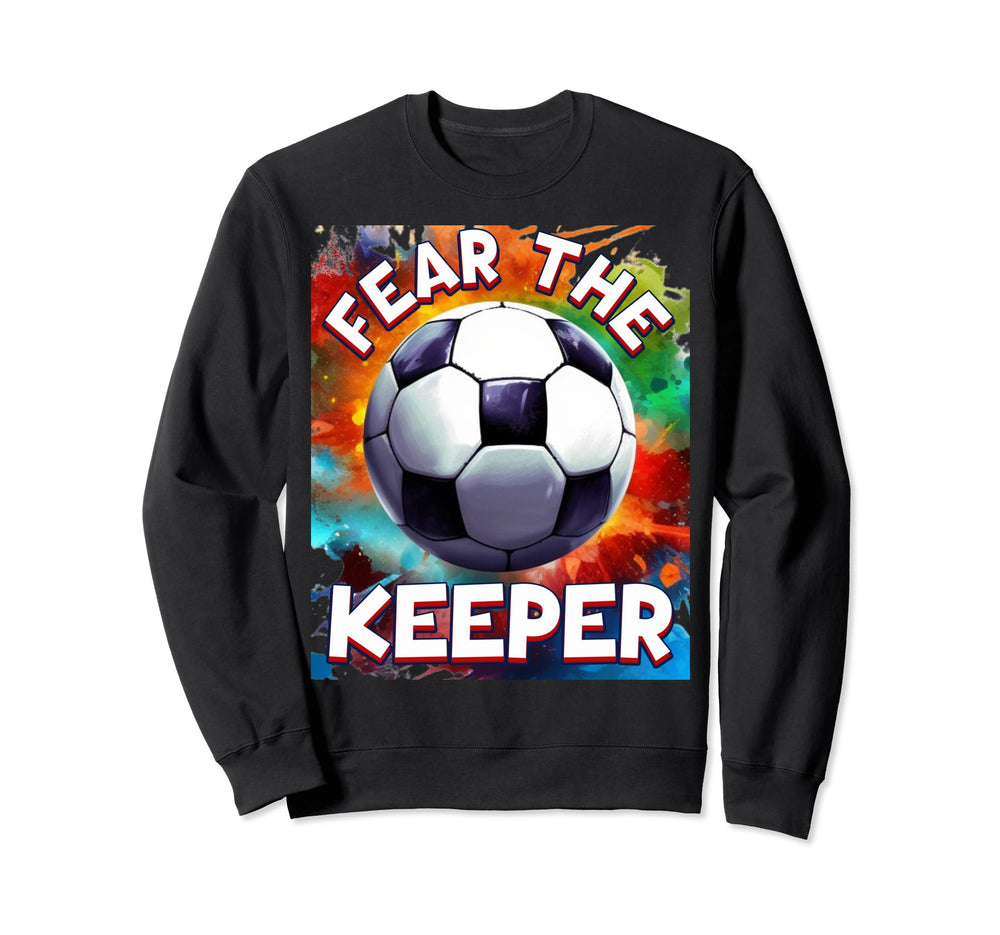 Goalie Soccer Player Goalkeeper Sweatshirt - Minimalist Print for Adults
