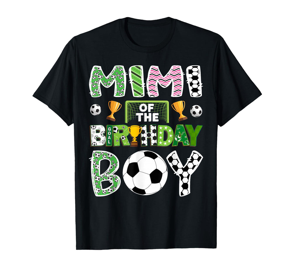 Mimi Birthday Soccer Player Game Day T-Shirt - Custom Art Print Unisex