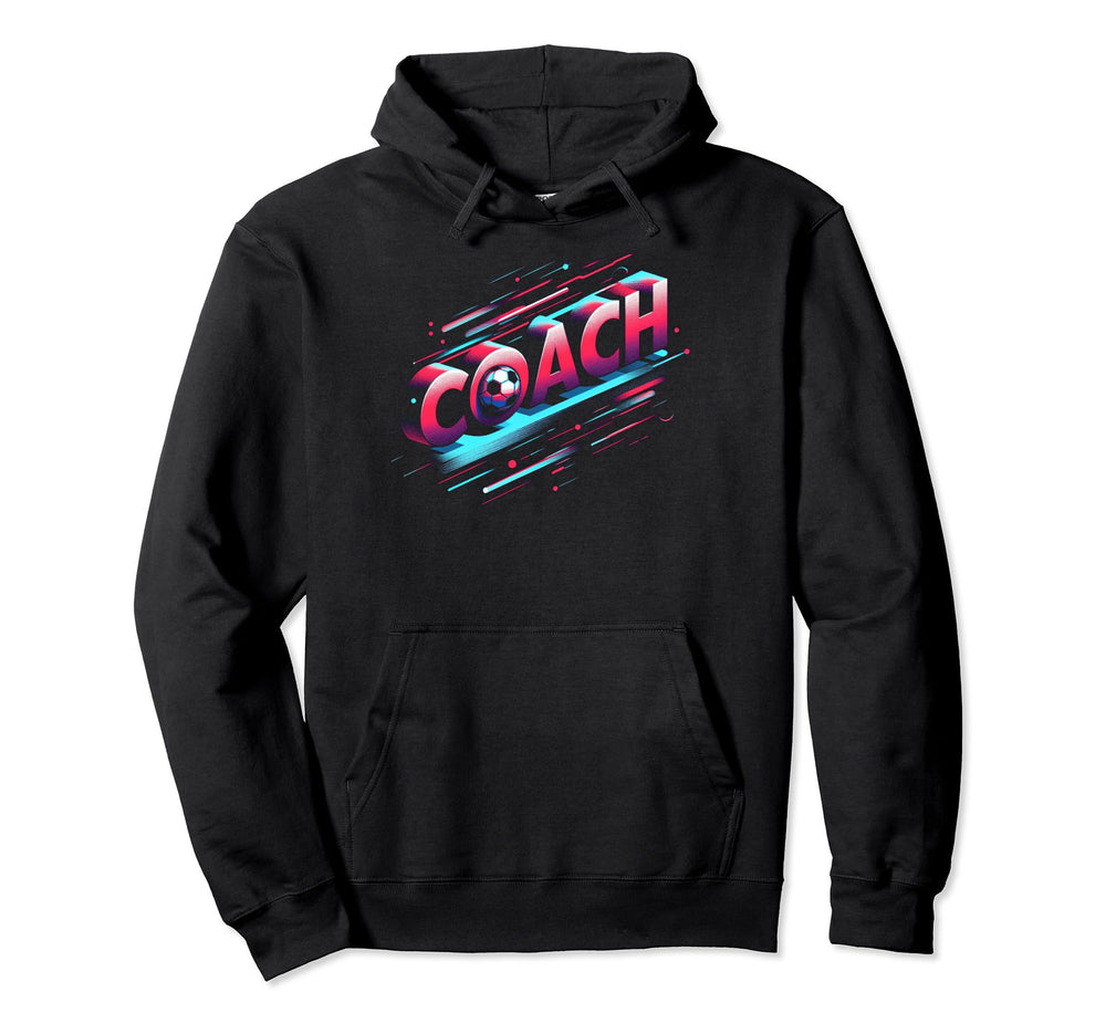 Soccer Coach Training Coaching Hoodie - Custom Art Print Men Women