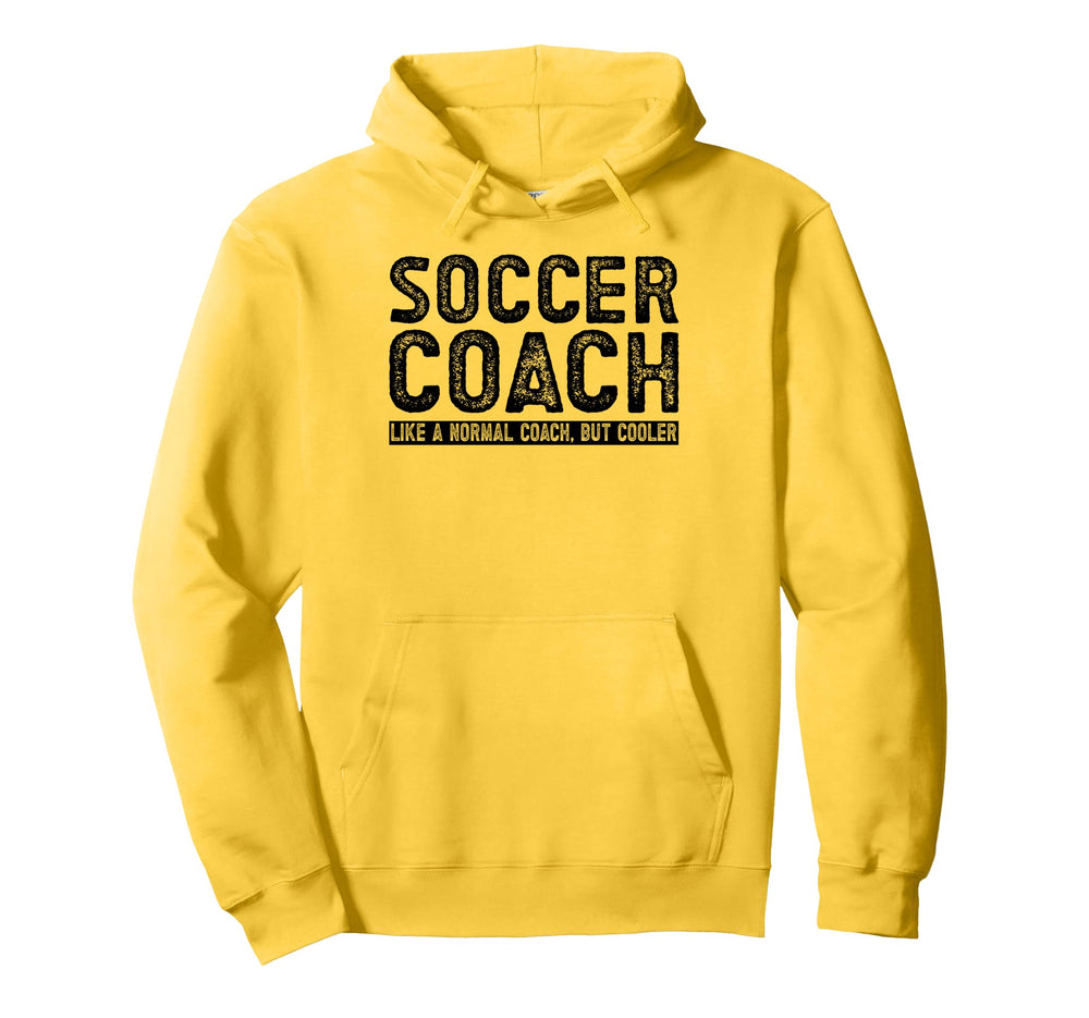 Soccer Coach Hoodie - Minimalist Print Unisex