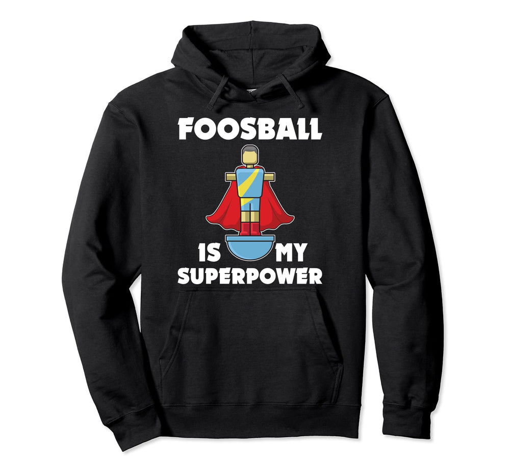 Funny Foosball Table Soccer Foosball Hoodie - Custom Art Print for Adults