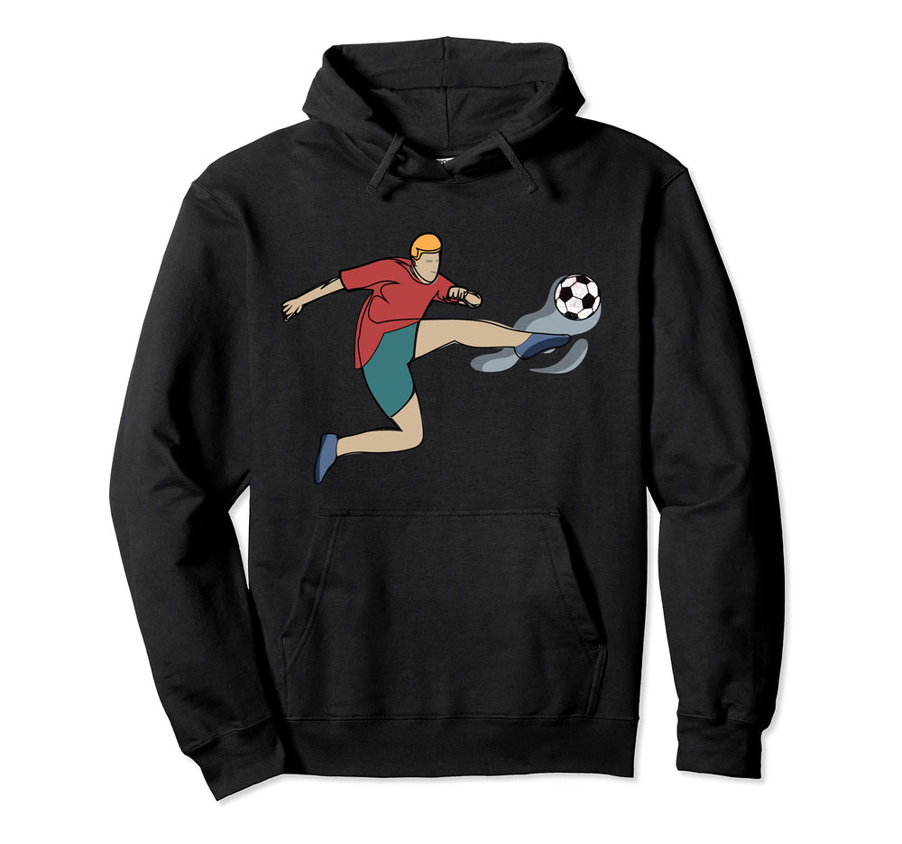 Soccer Player Ball Football Soccerplayer Hoodie - Trendy Graphic Men Women