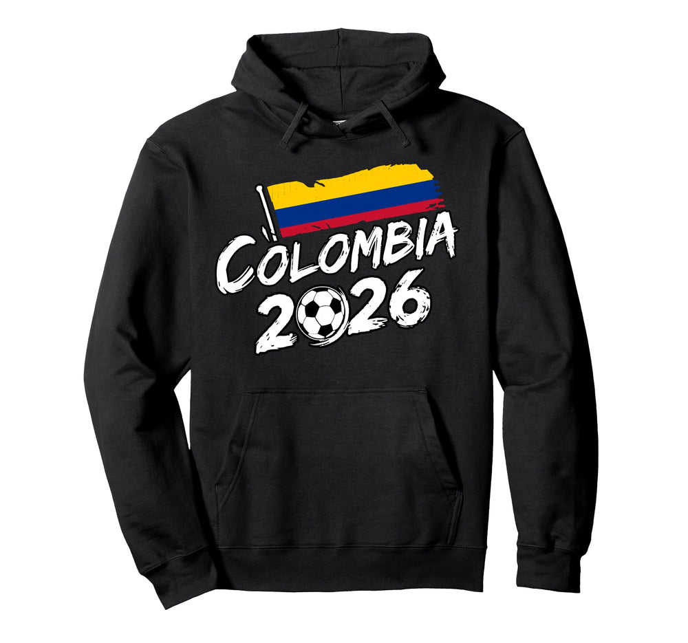 Colombia Soccer Football Game Hoodie - Fun Novelty Design for Adults