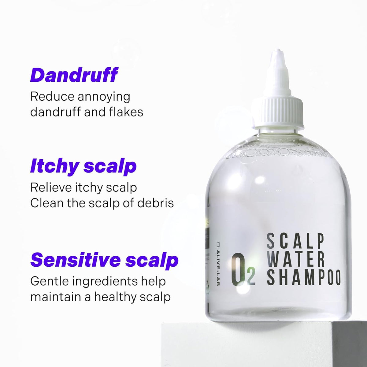ALIVE:LAB O2 Scalp Water Shampoo - Snipetell