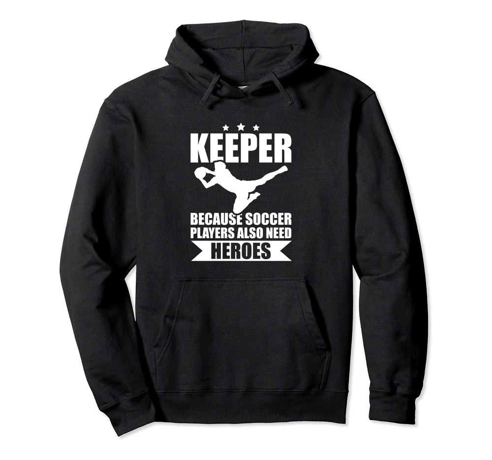 Soccer Player Ball Sports Goal Keeper Hoodie - Graphic Print Men Women