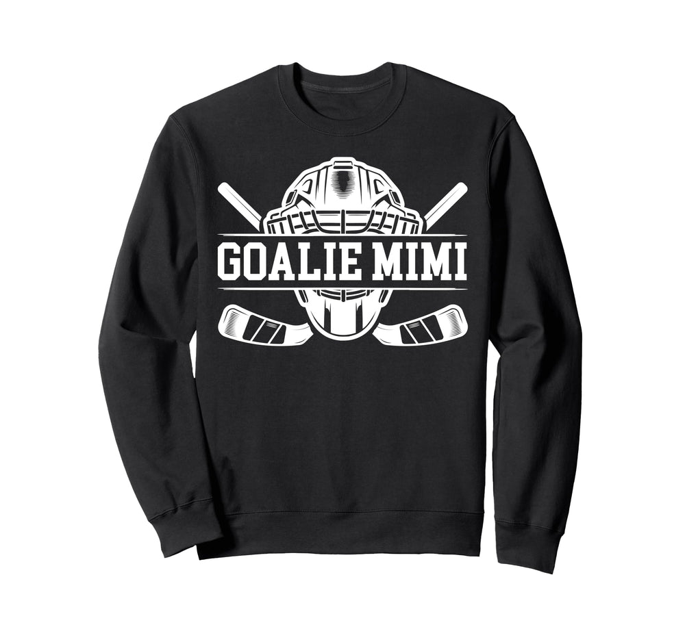 Ice Hockey Goalie Mimi Hockey Keeper Sweatshirt - Streetwear Style Unisex