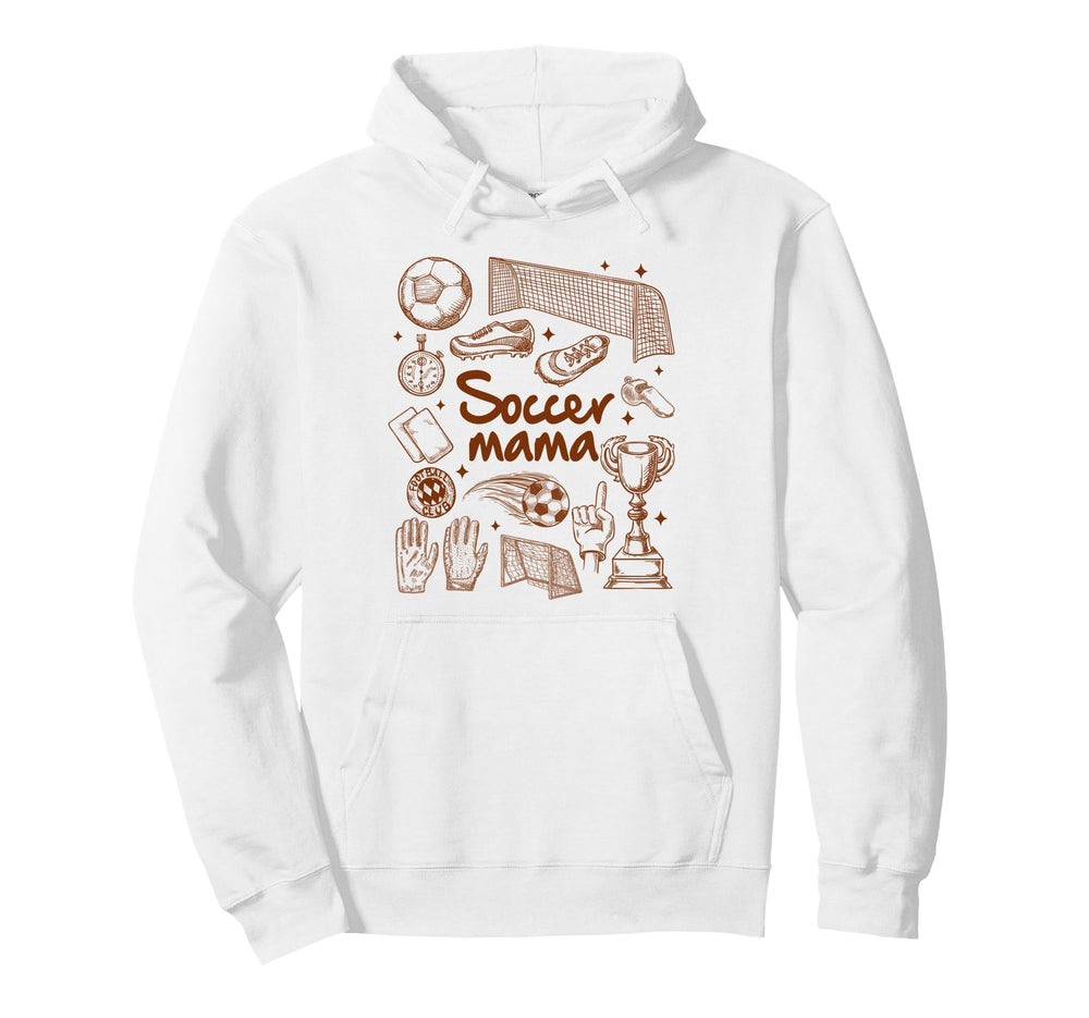 Soccer Mama Soccer Mom Loud Proud Hoodie - Streetwear Style for Adults