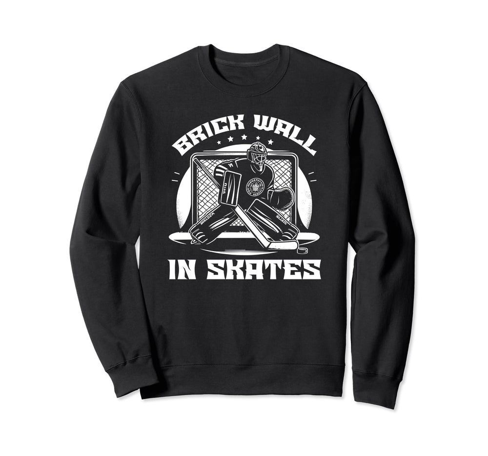 Ice Hockey Goalie Goaltender Keeper Sweatshirt - Aesthetic Graphic Unisex