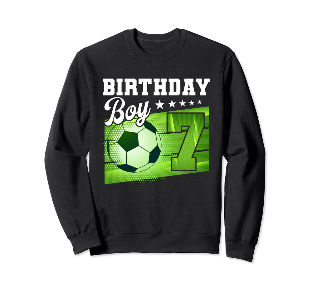 Birthday Tees 7 Soccer Its My 7Th Sweatshirt - Graphic Print for Adults