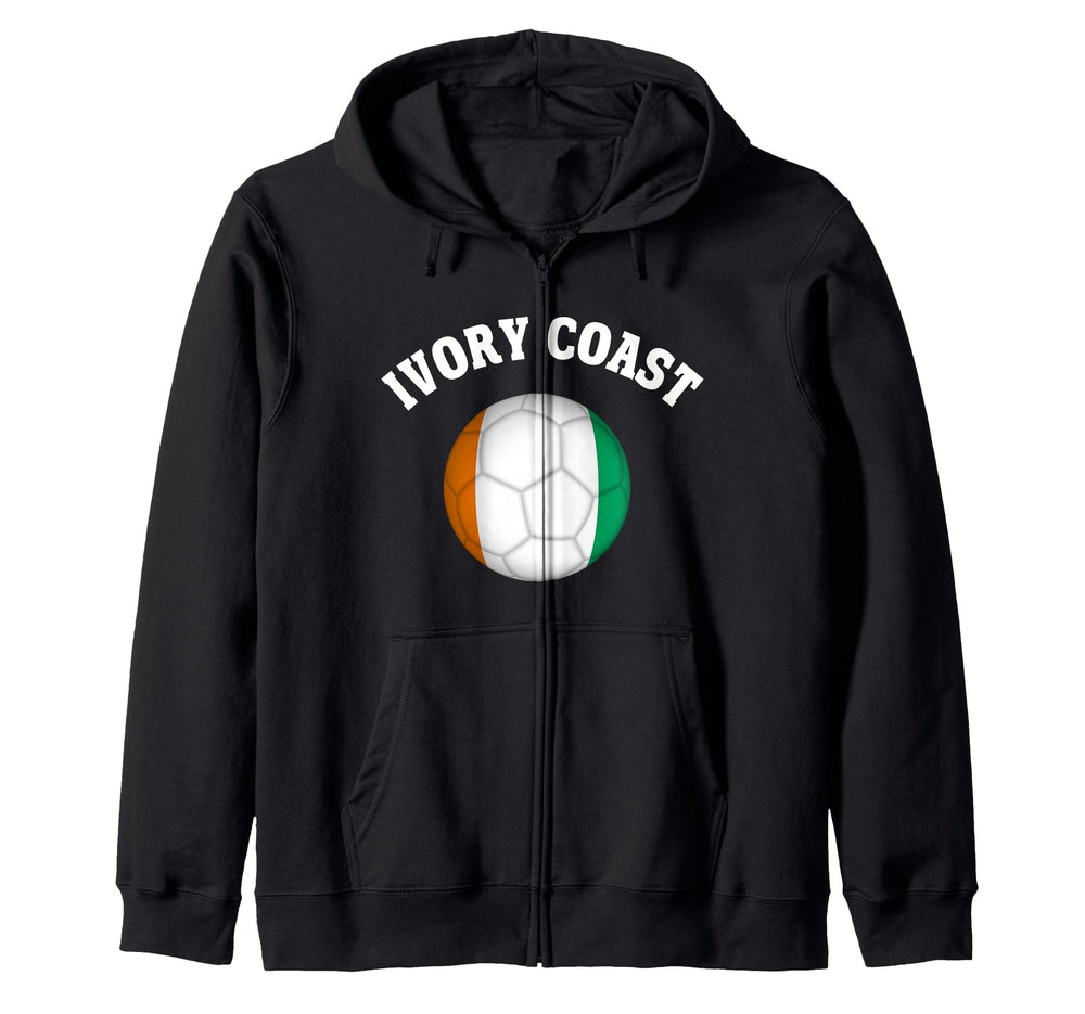 Ivory Coast Soccer T-Shirt - Trendy Graphic Unisex