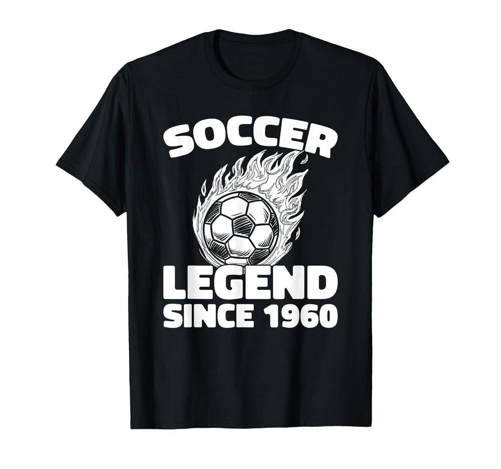 Birthday Sports Player Team Soccer T-Shirt - Minimalist Print for Adults