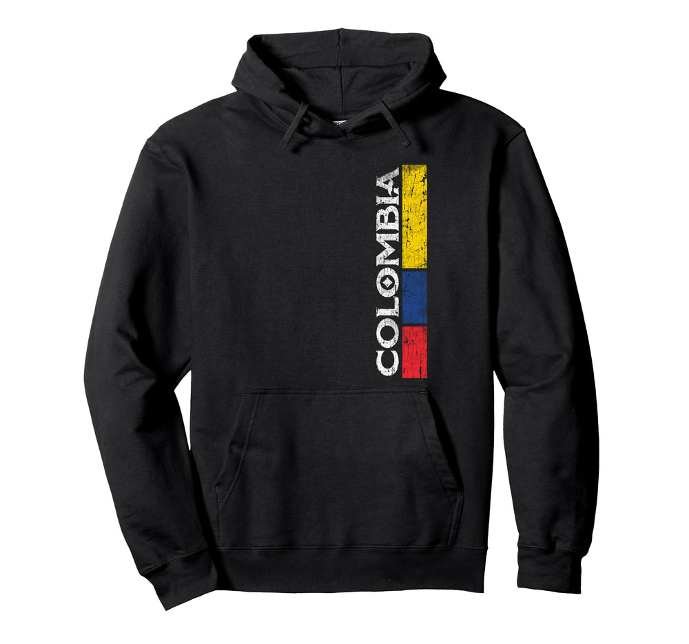 Colombia National Soccer Team Pride Flag Hoodie - Novelty Apparel Unisex