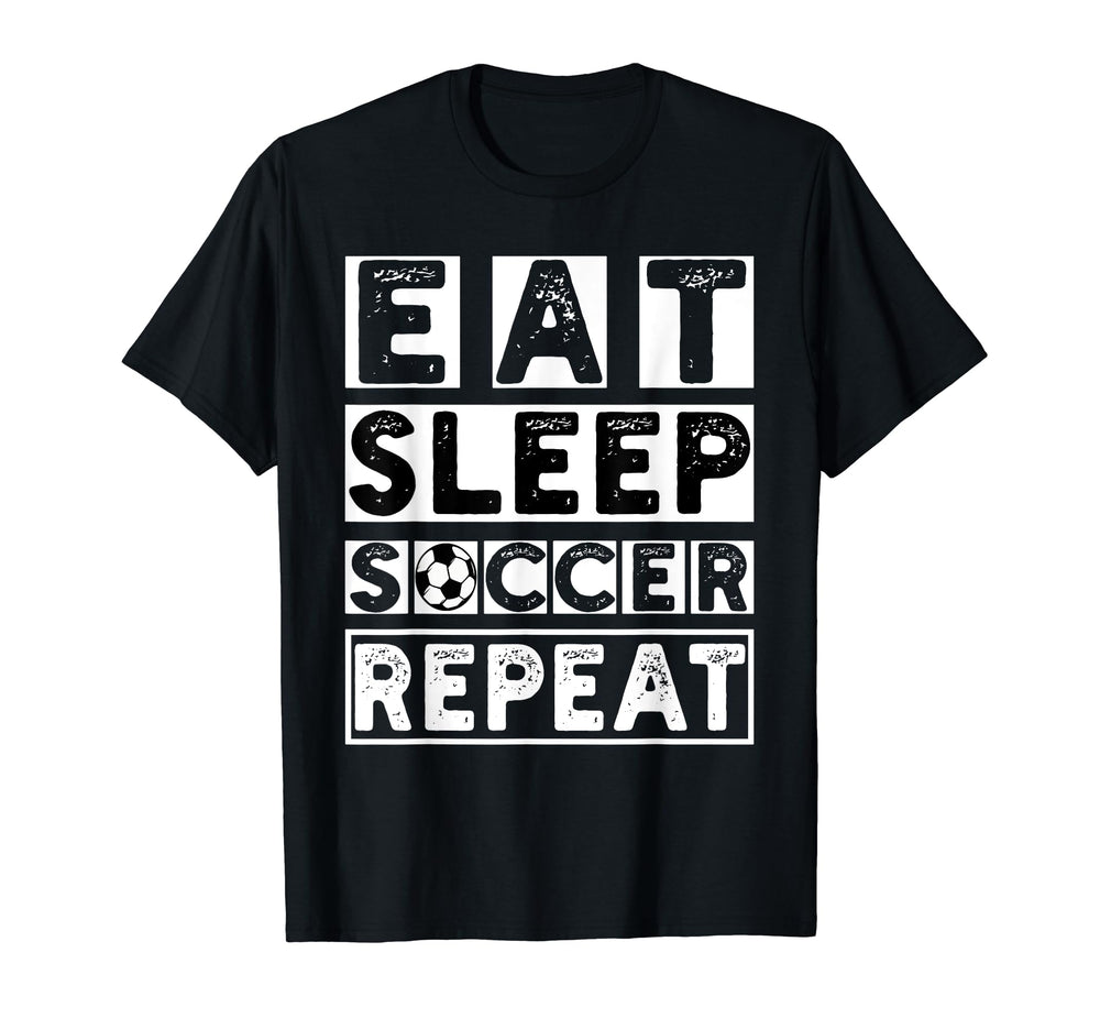Soccer Player Soccer Lover Coach Eat T-Shirt - Novelty Apparel Men Women