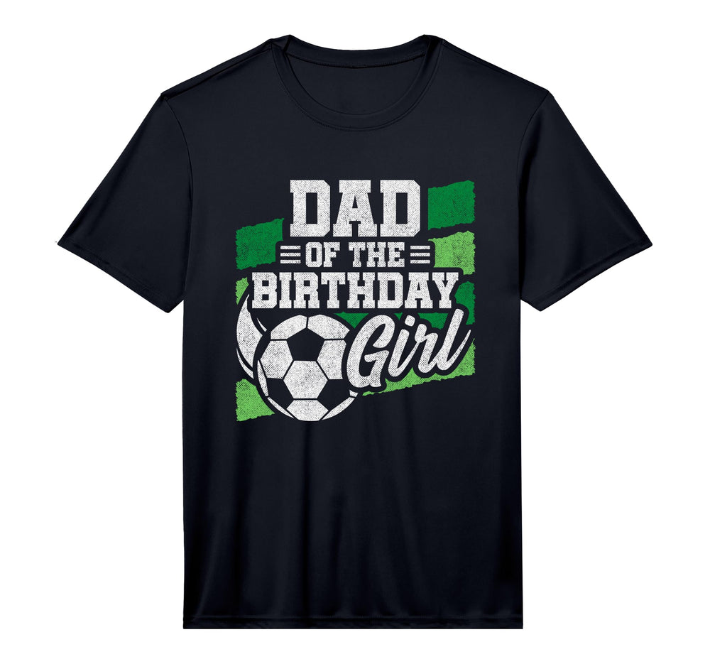 Mens Soccer Birthday Birthday Dad T-Shirt - Graphic Print for Adults