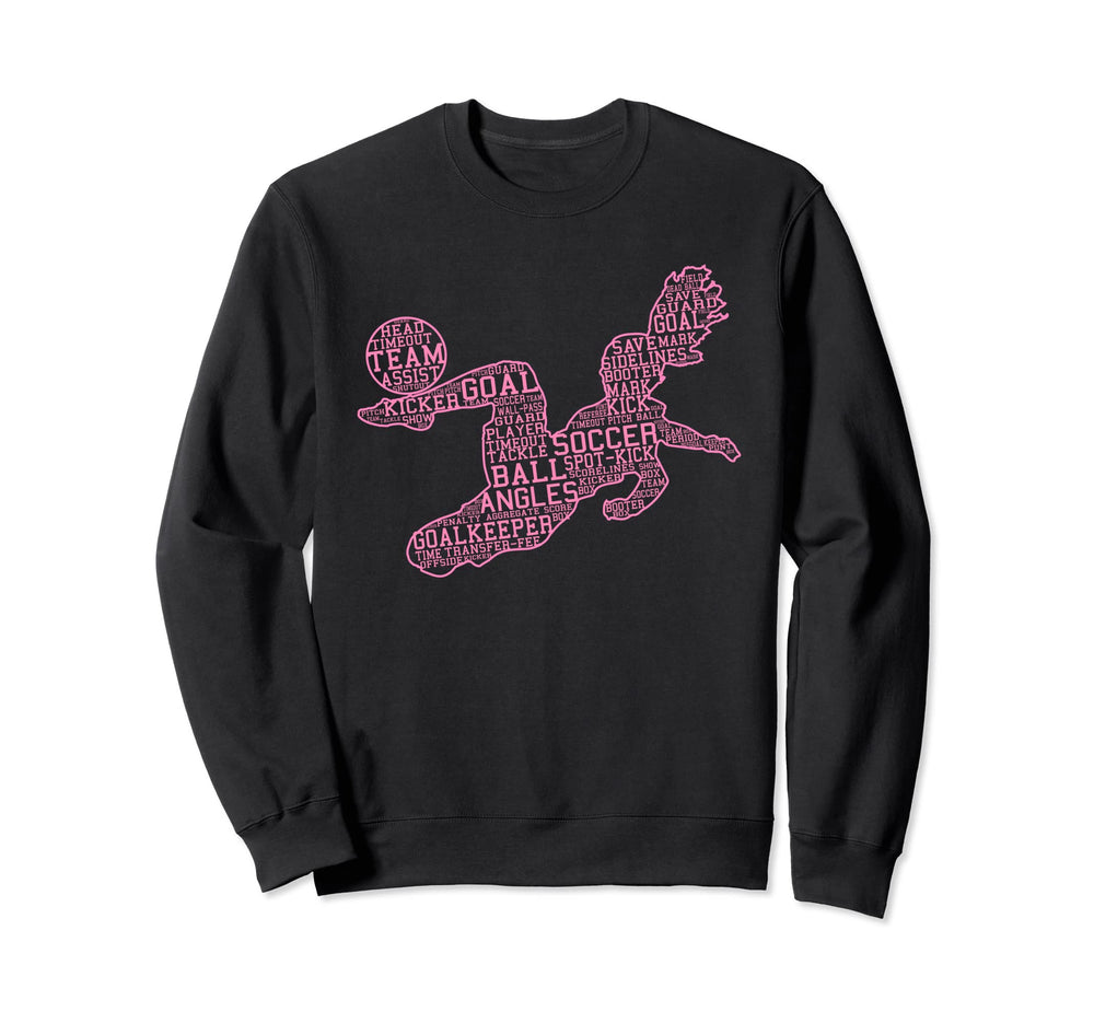 Striker Soccer Shirts Sayings Sweatshirt - Unique Graphic Men Women