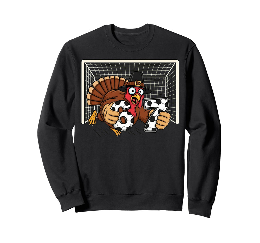 Turkey Goalie Soccer 67 Six Seven Sweatshirt - Trendy Graphic for Adults