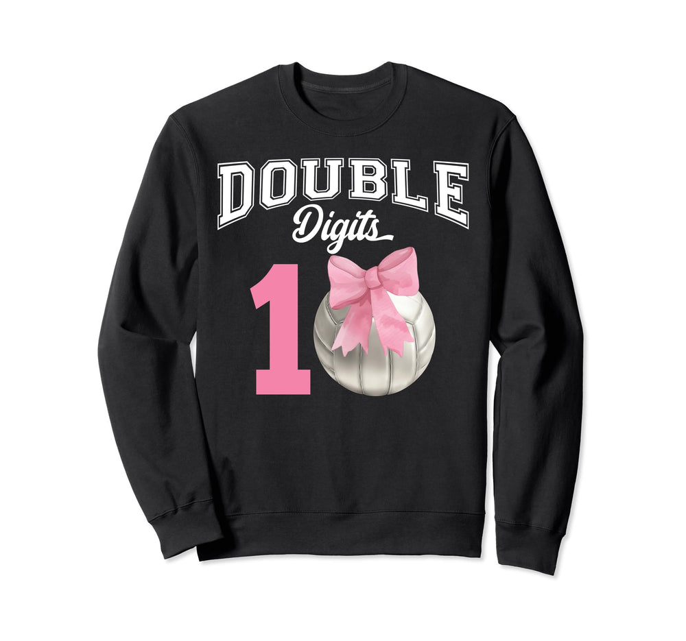 Double Digits Soccer Golf Tennis Sweatshirt - Minimalist Print Unisex