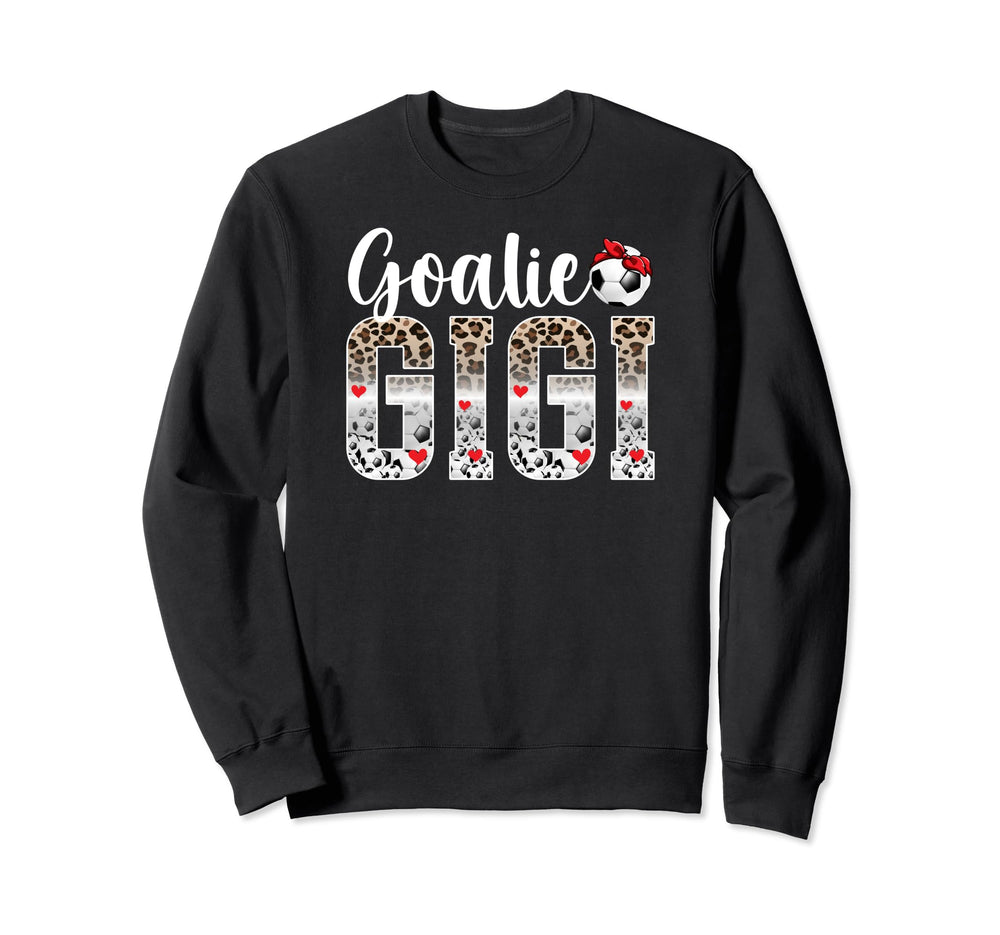 Soccer Goalie Gigi Leopard Gigi Sweatshirt - Graphic Print Men Women