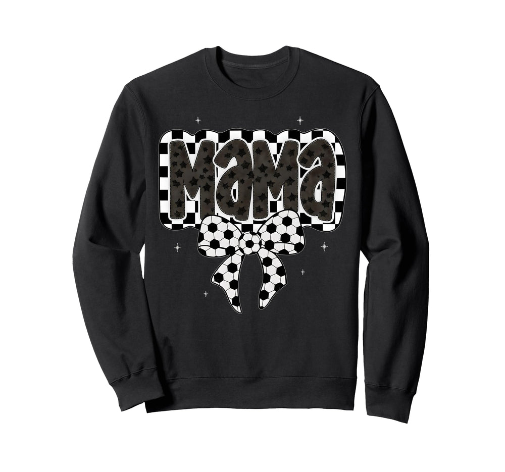 Soccer Mama Coquette Checkered Sweatshirt - Streetwear Style for Adults