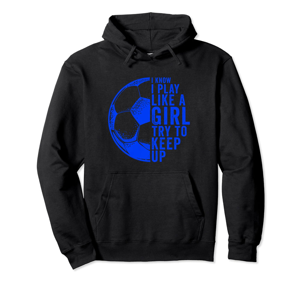 Sport Athlete Games Coach Soccer Fun Hoodie - Fun Novelty Design Men Women