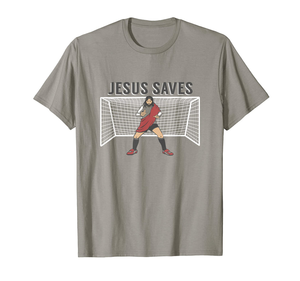 Jesus Saves Funny Christian Christ T-Shirt - Custom Art Print for Adults
