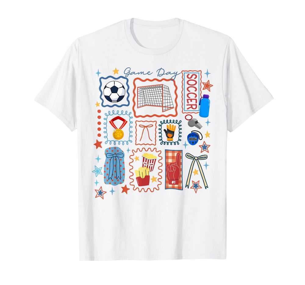 Soccer Player Soccer Lover Game Day Vibes T-Shirt - Unique Graphic Unisex