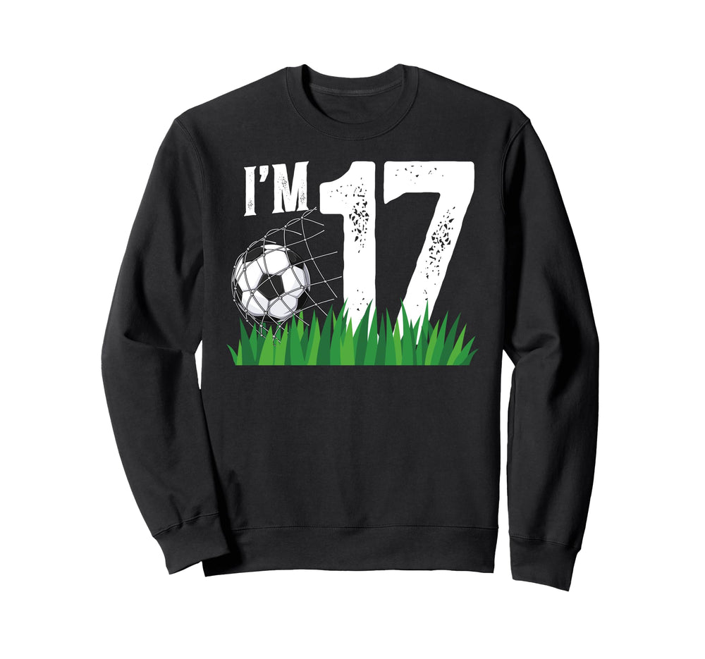 17Th Soccer Birthday Party Sweatshirt - Novelty Apparel Men Women