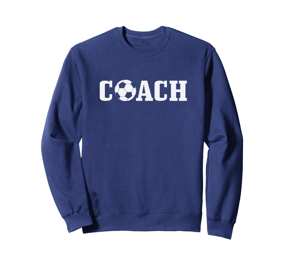 Soccer Coach Field Sport Sweatshirt - Trendy Graphic for Adults