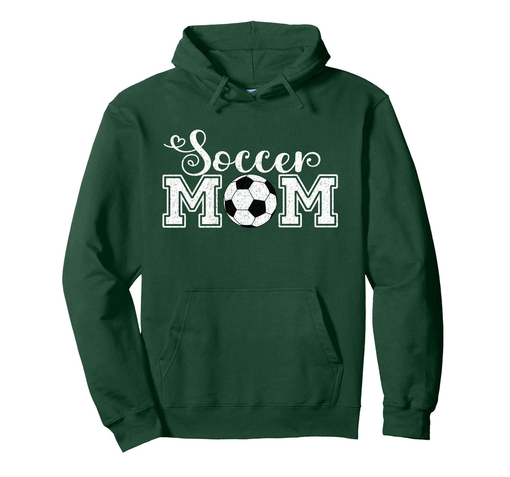 Soccer Mom Soccer Mama Checkered Mothers Hoodie - Aesthetic Graphic Unisex