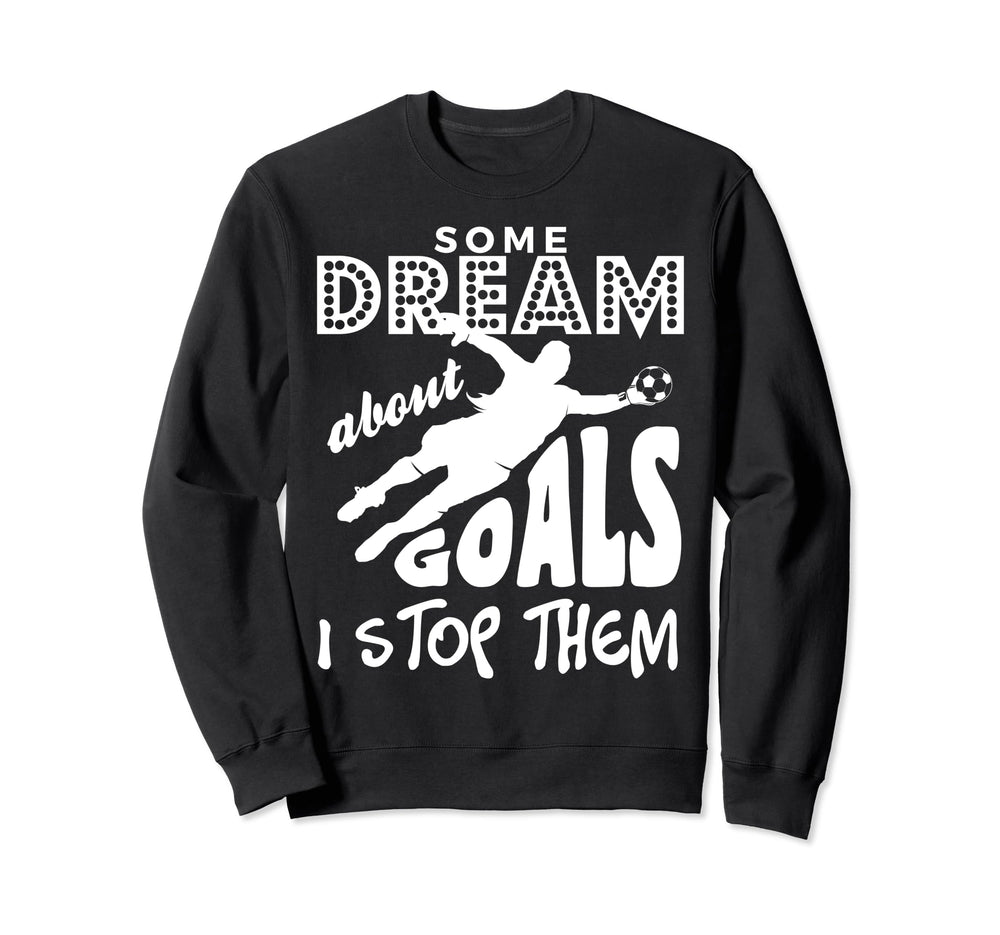 Soccer Goalie Goalkeepers Sweatshirt - Minimalist Print Unisex