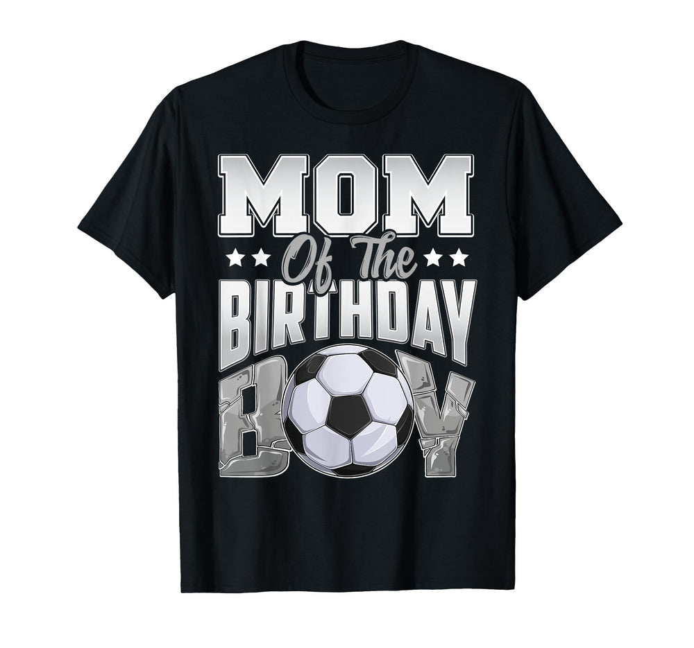 Mom Soccer Birthday Family Baller B T-Shirt - Streetwear Style for Adults