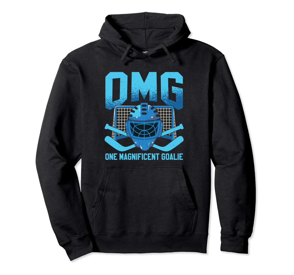 Funny Ice Hockey Goalie Goalkeeper Hoodie - Streetwear Style Unisex