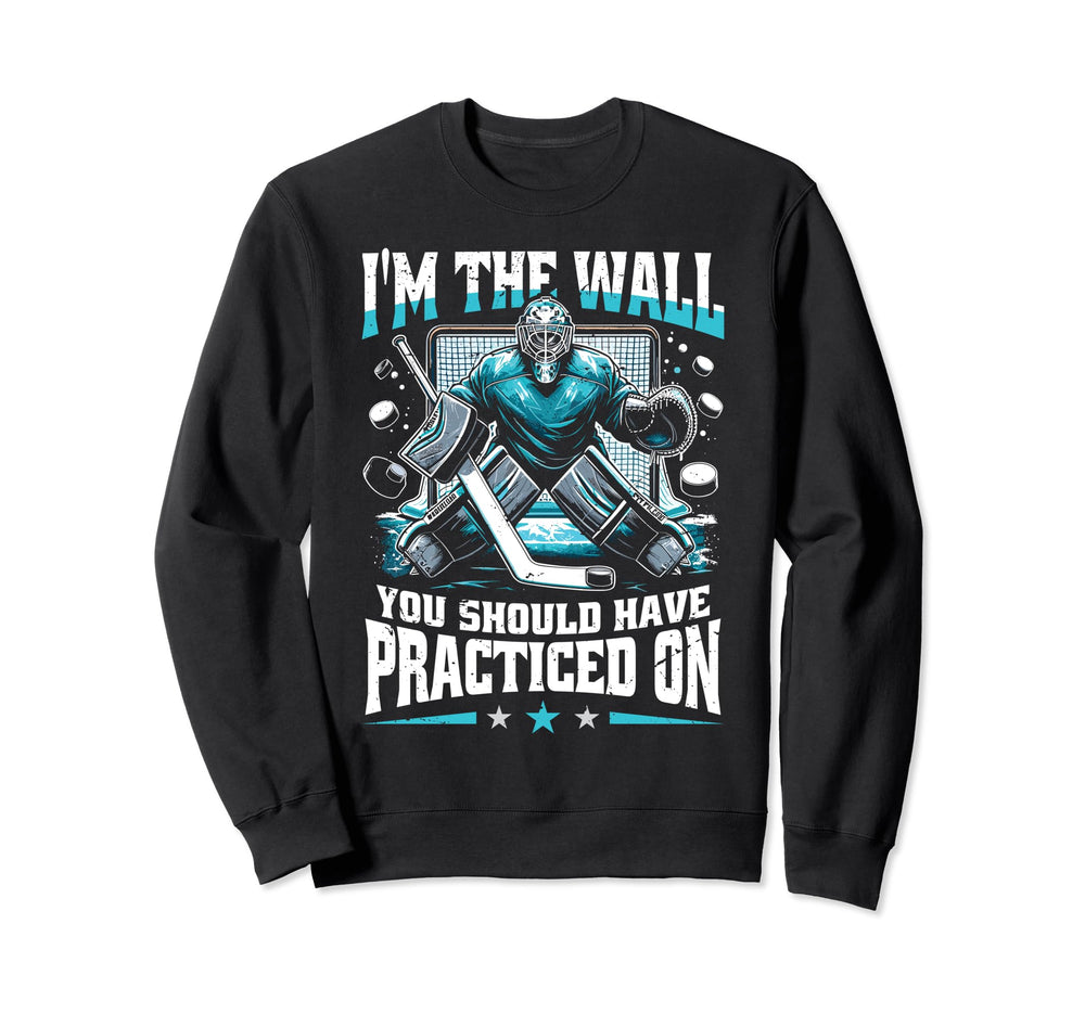 Ice Hockey Player Funny Ice Sweatshirt - Aesthetic Graphic for Adults