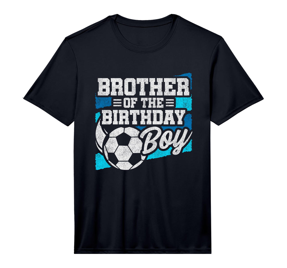 Soccer Birthday Birthday Brother Soccer T-Shirt - Unique Graphic Men Women