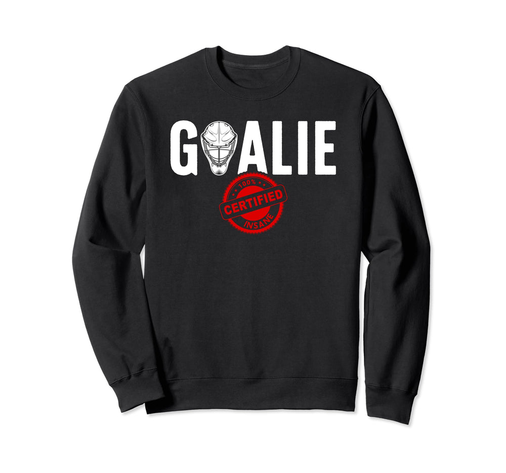 Ice Hockey Goalie Ice Hockey Goalkeeper Sweatshirt - Trendy Graphic Unisex