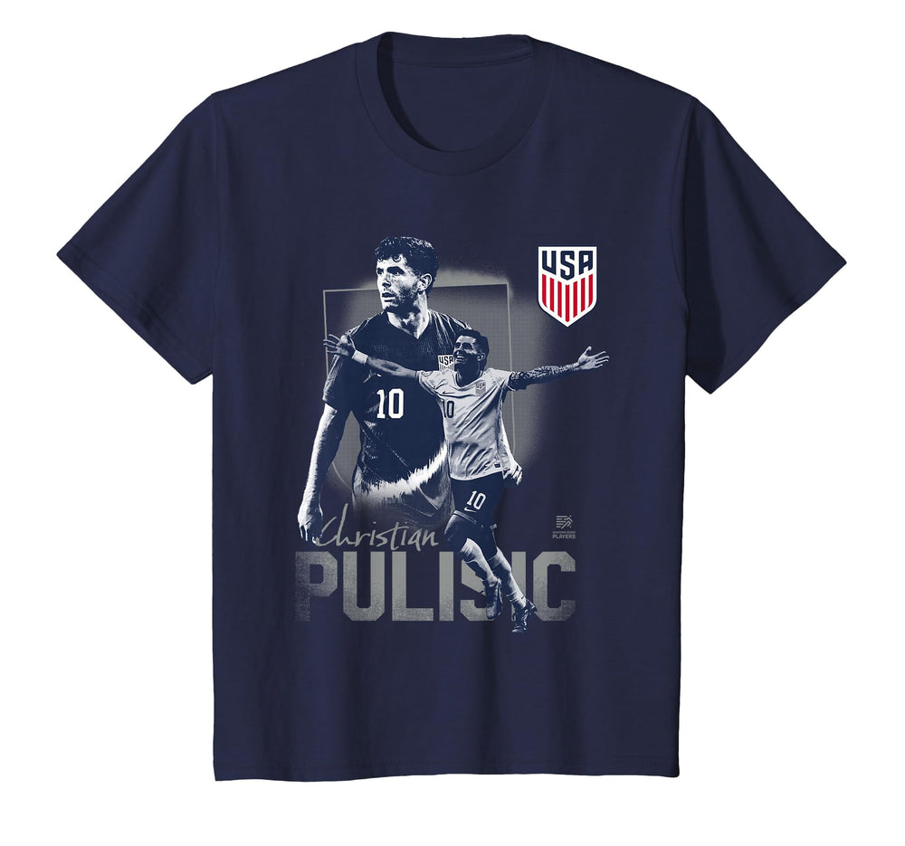 Officially Licensed Usa Soccer Usmnt T-Shirt - Streetwear Style Men Women