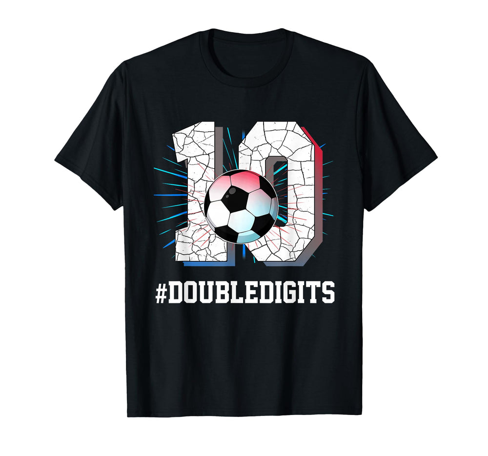 10 Years Old 10 Double Digits Birthday T-Shirt - Aesthetic Graphic Unisex