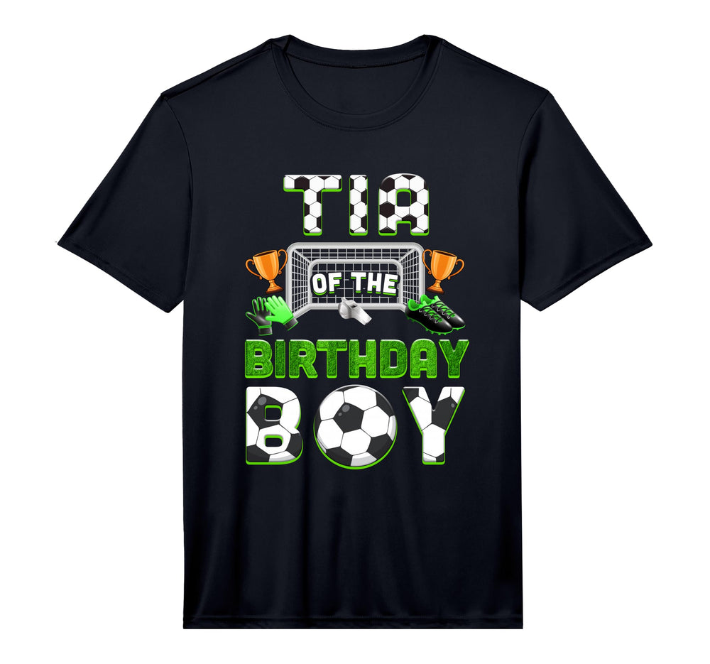 Mens Tia Birthday Soccer Family T-Shirt - Custom Art Print Men Women