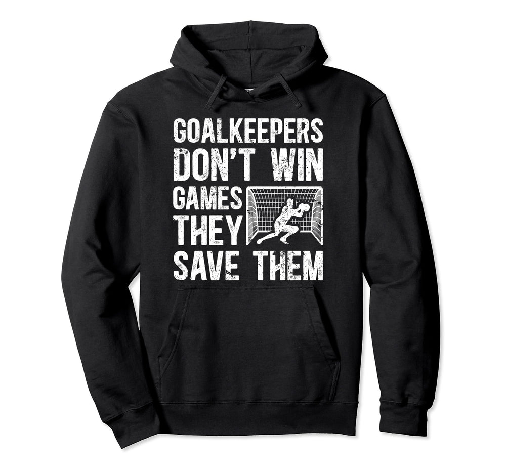 Soccer Goalkeeper Appreciation Soccer Hoodie - Minimalist Print Unisex