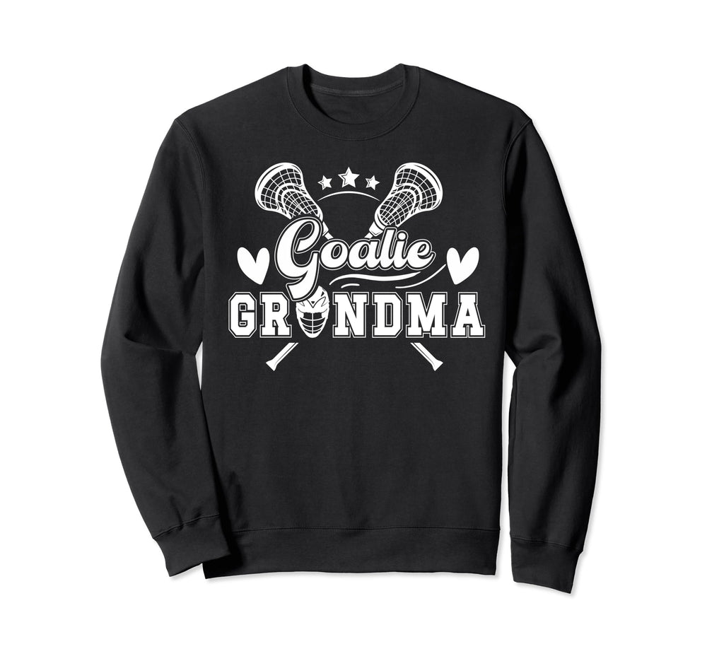 Lacrosse Goalie Grandma Lacrosse Sweatshirt - Custom Art Print for Adults