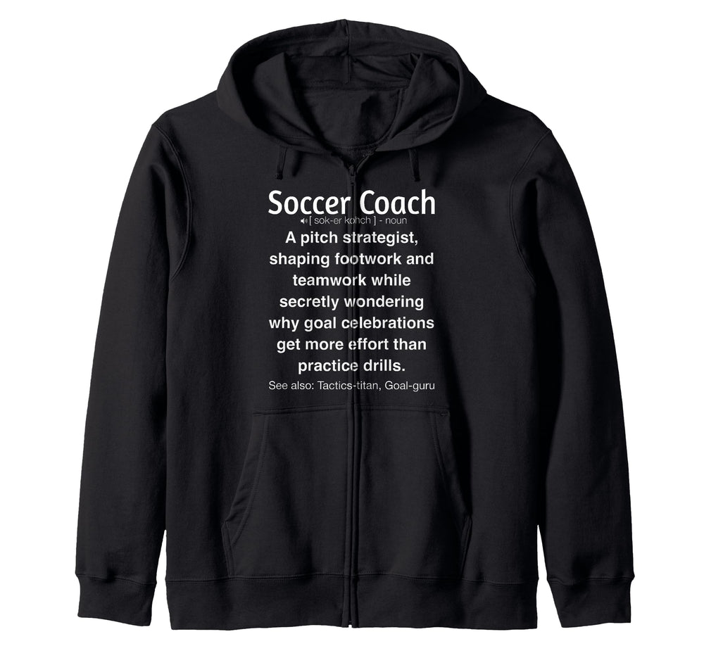 Soccer Coach Funny Gifts Hoodie - Unique Graphic Unisex