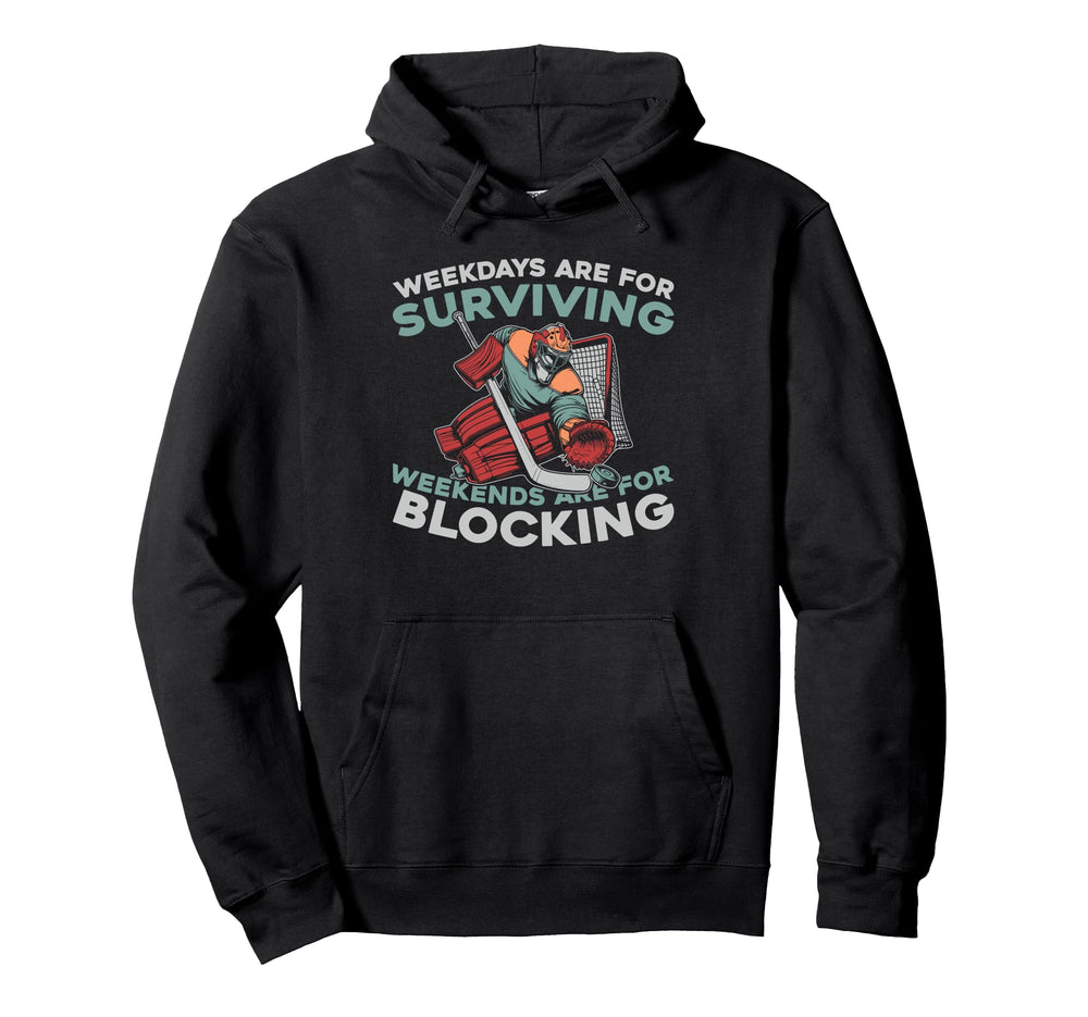 Hockey Goalkeeper Ice Hockey Goalie Hoodie - Streetwear Style Men Women