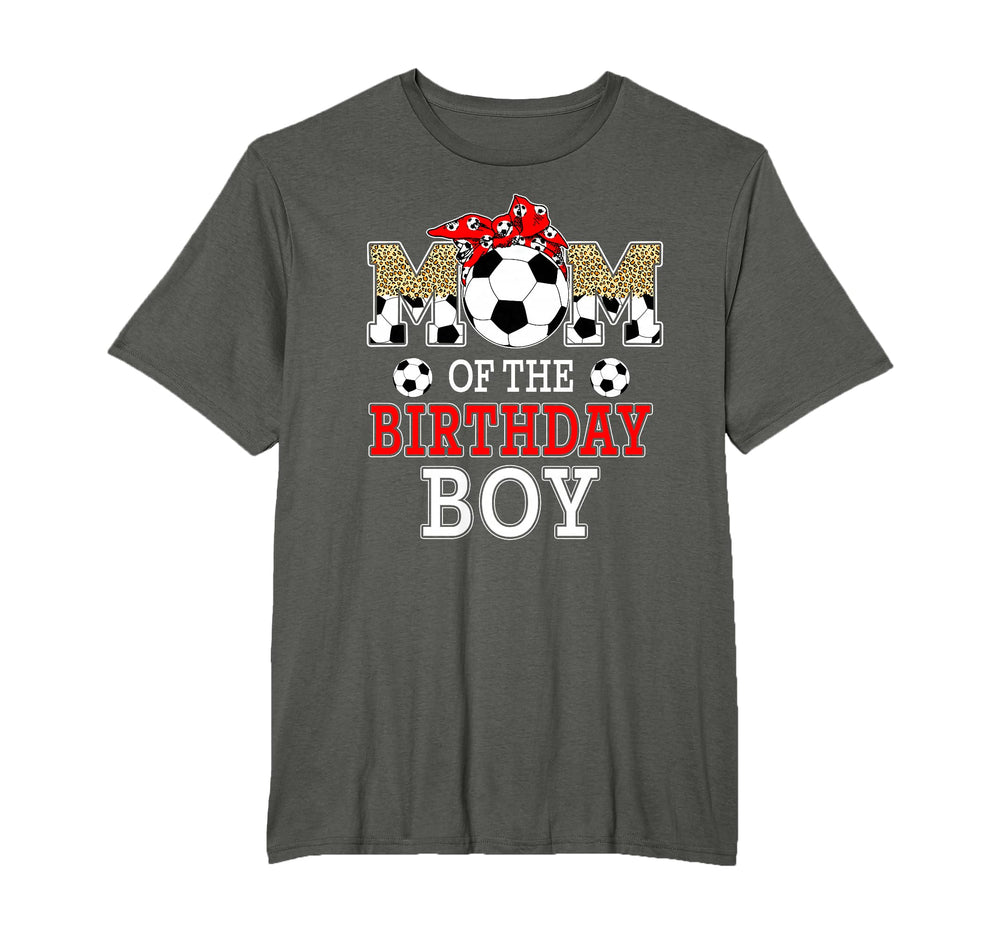 Mom Birthday Soccer Mom Birthday T-Shirt - Minimalist Print for Adults
