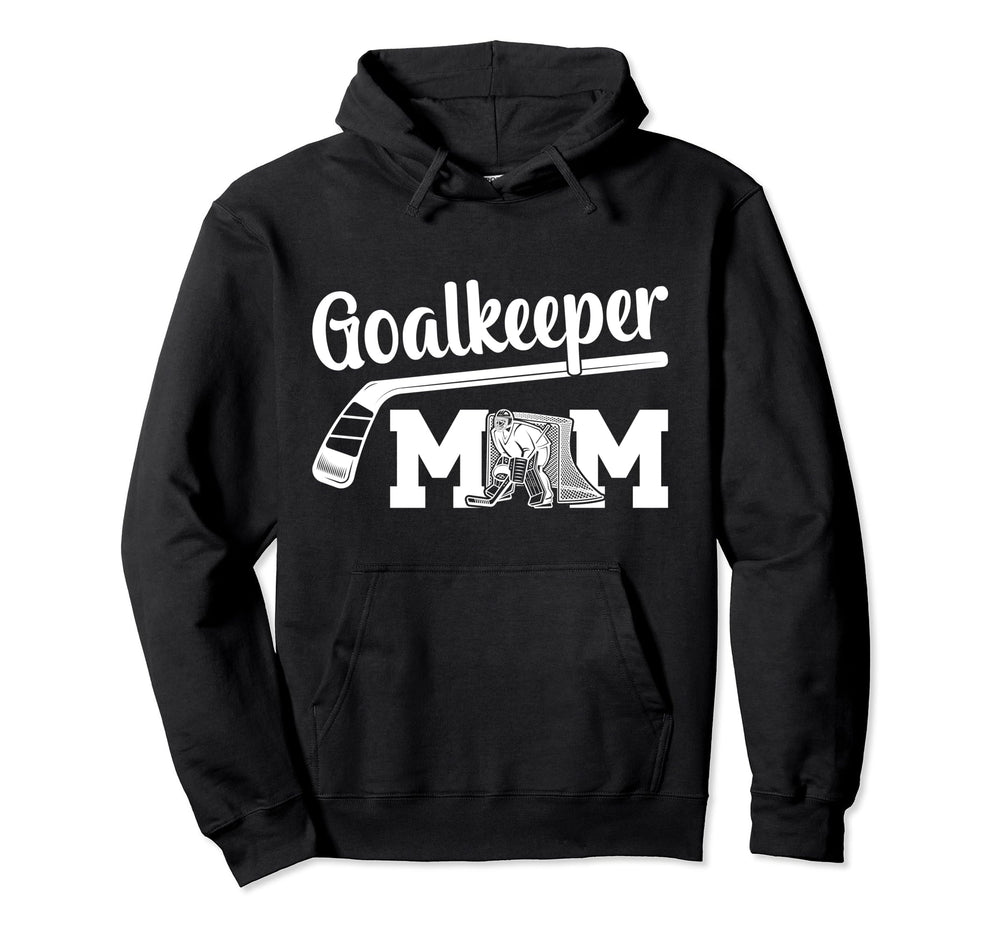 Ice Hockey Goalkeeper Mom Ice Hockey Hoodie - Graphic Print for Adults