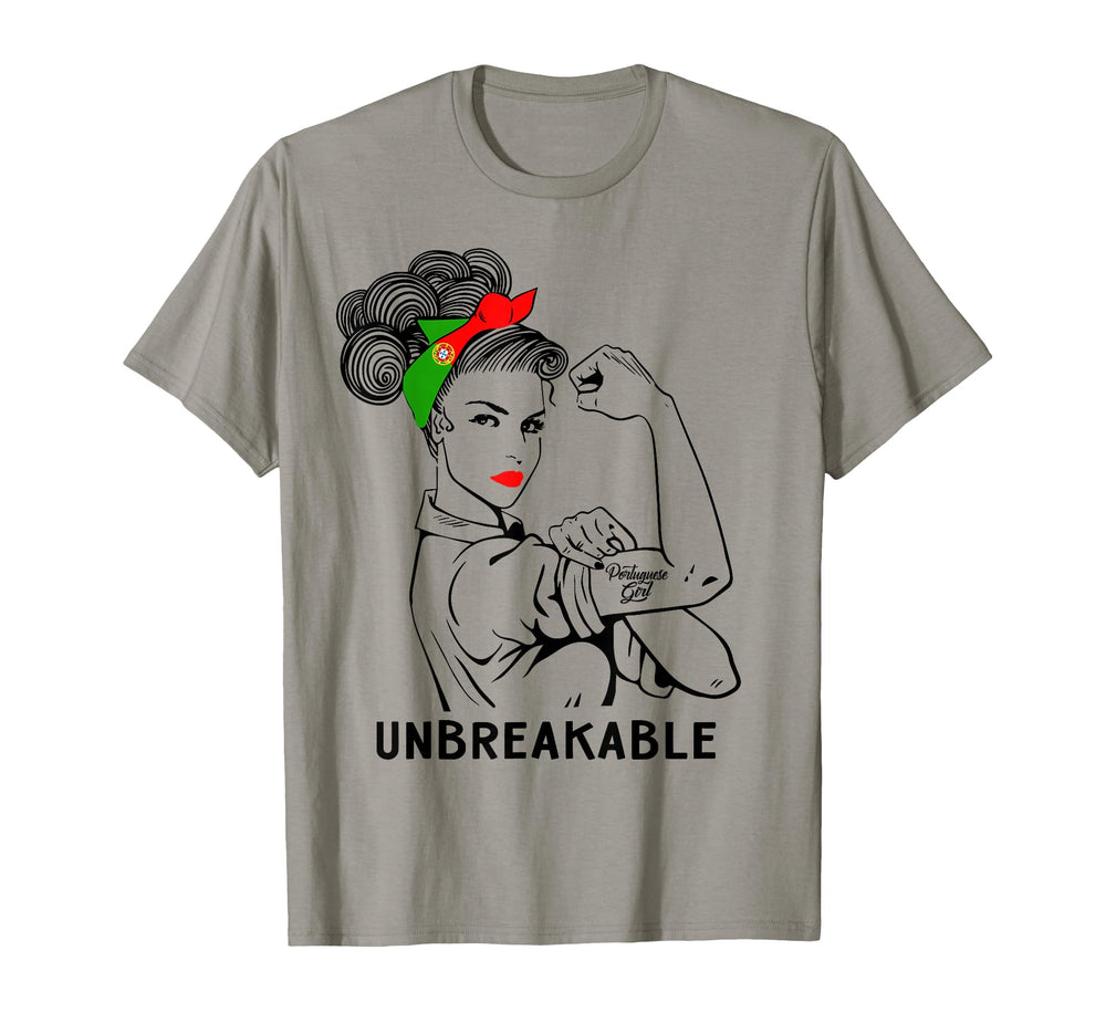 Portuguese Unbreakable Heritage T-Shirt - Novelty Apparel for Adults
