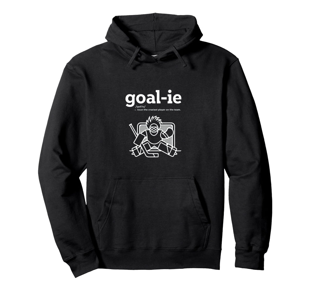 Funny Goalie Goalkeeper Definition Hoodie - Graphic Print for Adults