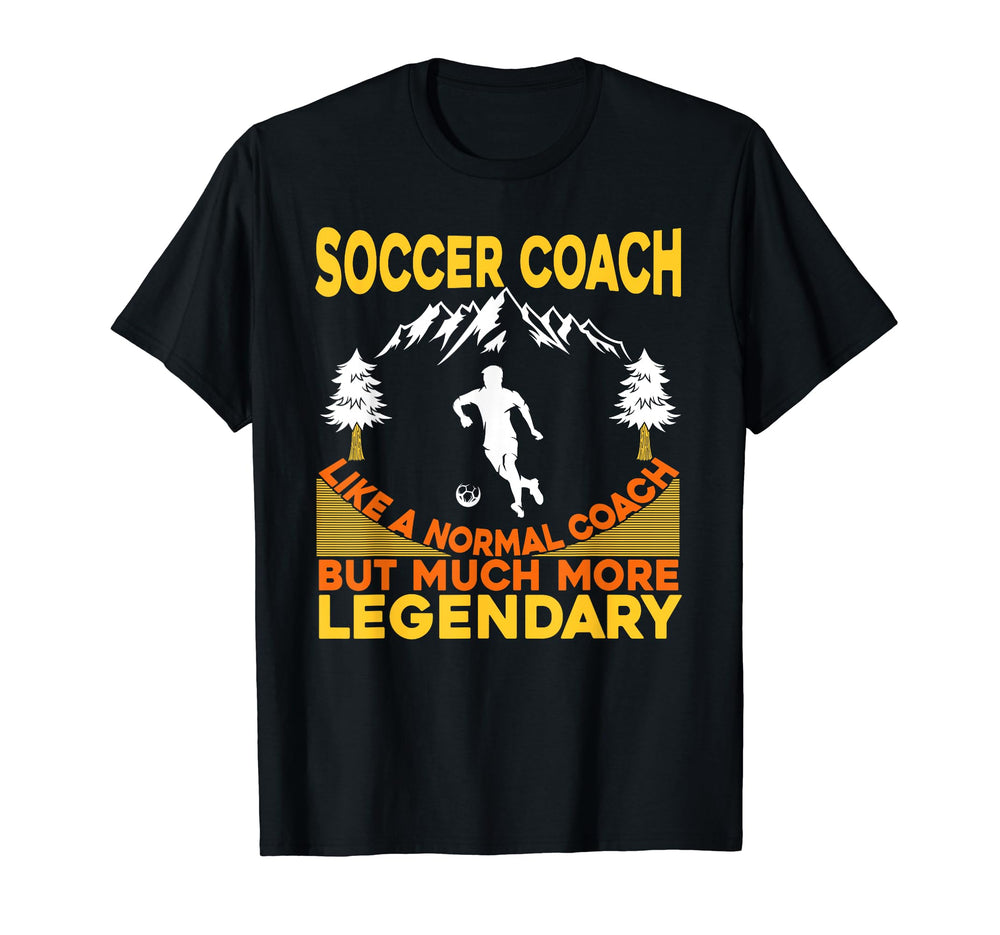 Soccer Coaching Training Trainer T-Shirt - Casual Everyday Wear Unisex