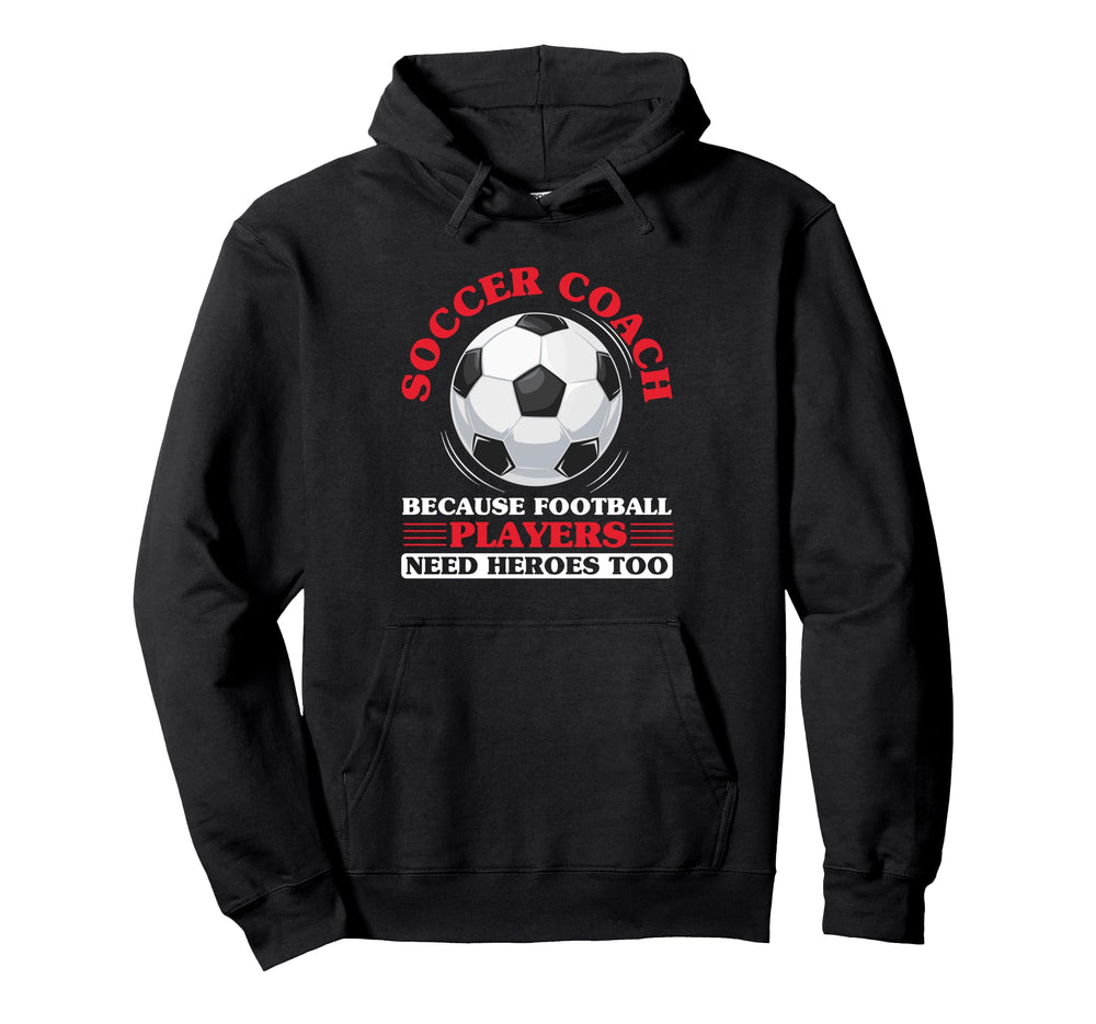 Coaching Soccer Dad Coach Soccer Coach Hoodie - Streetwear Style Unisex