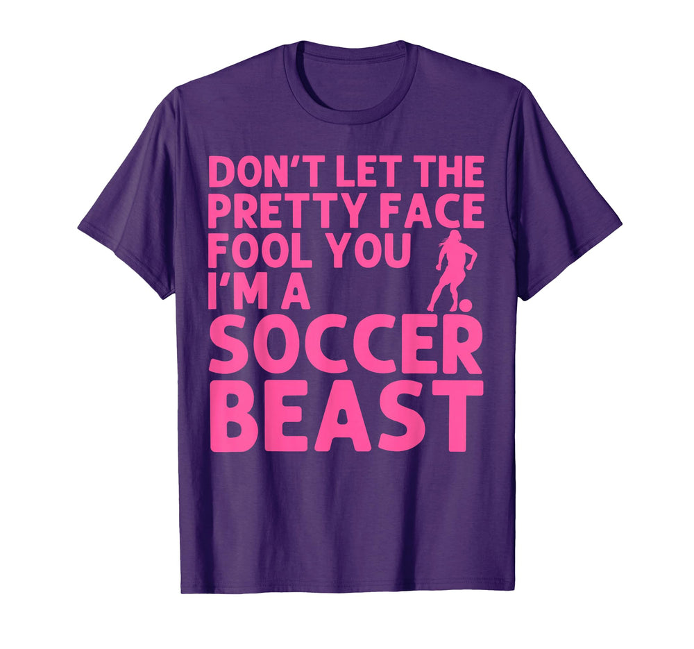 Soccer Art Teen Goalie Soccer Player T-Shirt - Streetwear Style Men Women